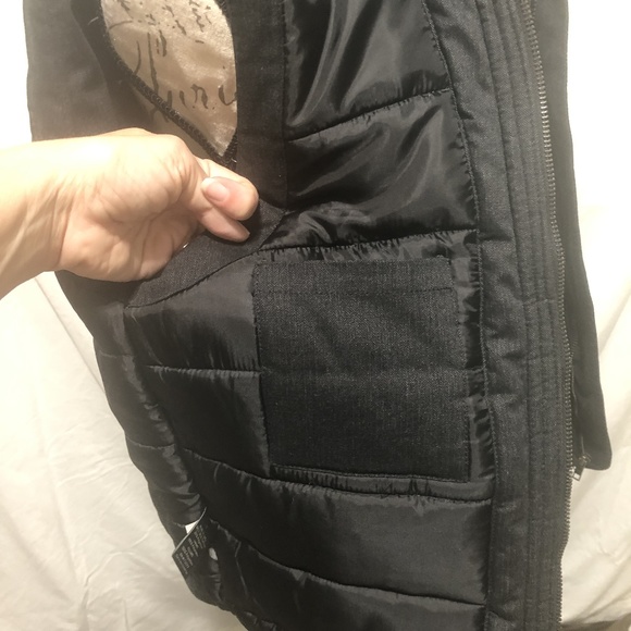 Apt. 9 Midweight Charcoal Puffer Vest - Size S - Picture 8 of 8